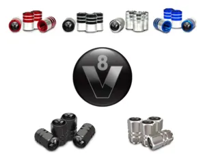 Tyre Valve Caps for Trucks Customizable Edition